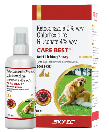 Skyec Care Best Anti-Itching Spray for Dogs & Cats